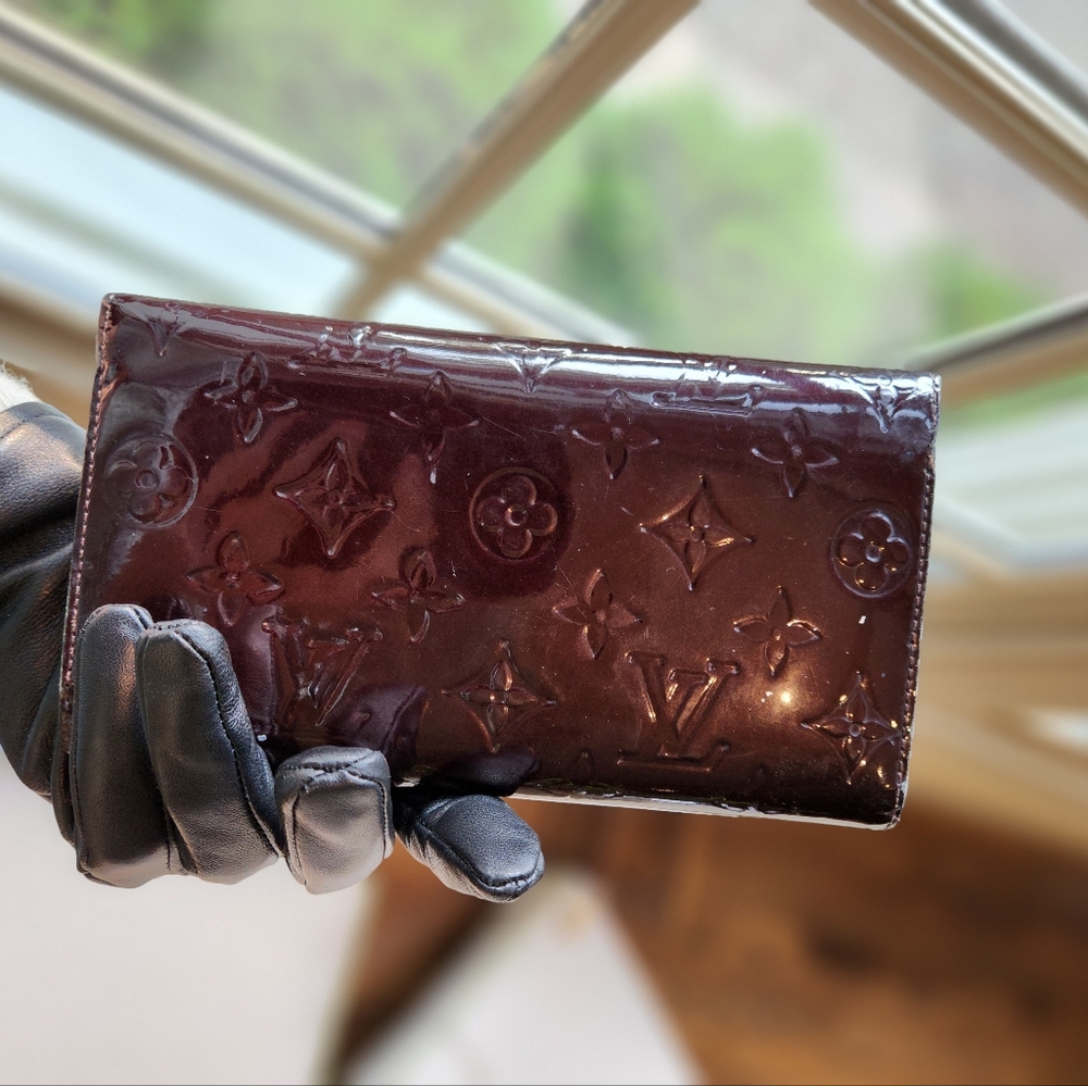Louis Vuitton Burgundy Monogram Wallet